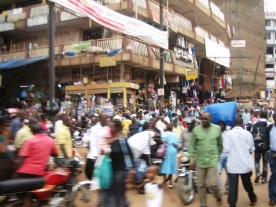 Downtown Kampala was like an ant's nest