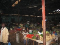 The local market at Kasese