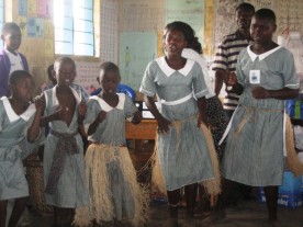 The Katunguru choir in action