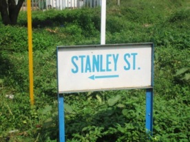 A street named after me. Yeah, right!