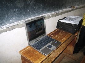 Vincent's laptop, now with internet!